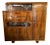 Art Deco Sideboard in Walnut and Glass For Sale - Image 12 of 12