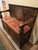 Late 19th Century Antique Oak Hall Bench Features Intricate Carvings and a Circular Cane Insert in the Backrest, Late 19th Century For Sale - Image 5 of 9