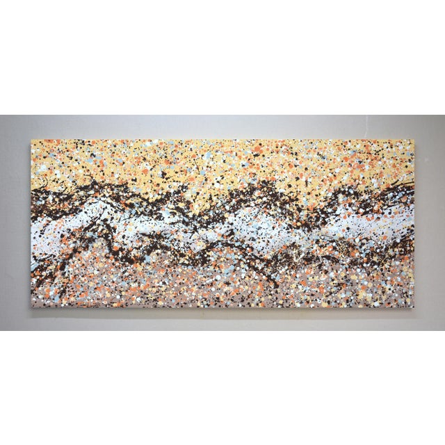 In this piece, I poured my soul into swirling caramel and chocolate tones, capturing the bittersweet rhythms of emotion....