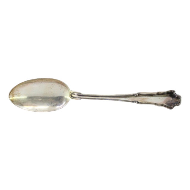 Silver Rice and Serving Spoon For Sale