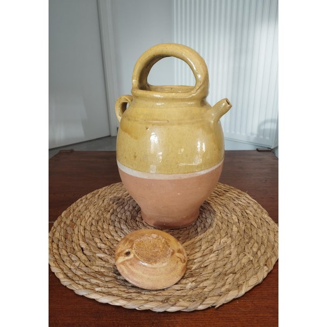 Antique Glazed Earthenware Jug, 1890s For Sale - Image 4 of 18