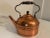 French Country Vintage Copper Tea Kettle With Turned Wood Handle - Large For Sale - Image 3 of 9