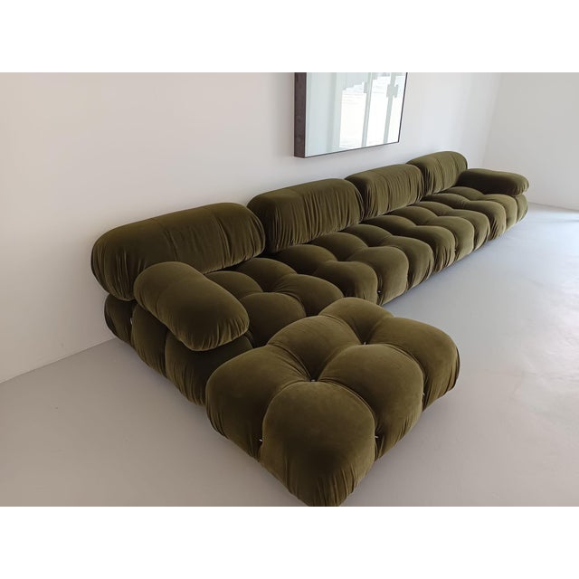 Modular Sofa by Mario Bellini for B&B Italia, 1970s, Set of 5 For Sale - Image 12 of 12