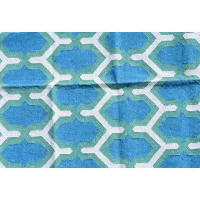 Casa Cosima Hanne Rug, 8x10, Blue For Sale - Image 4 of 5