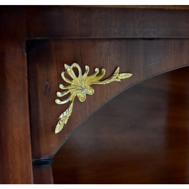 Small Mahogany Secretary in Directory Style, 19th Century For Sale - Image 12 of 18