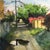 This is a one of a kind original impressionist cityscape watercolor painting by southern California artist, Duke Windsor....