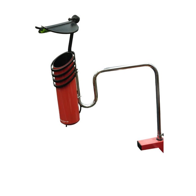 An exceptionally rare “Skarabé” clamp lamp, designed by Stig Ahlström, Clas Kock, and Lars Bylund for Ateljé Lyktan in...