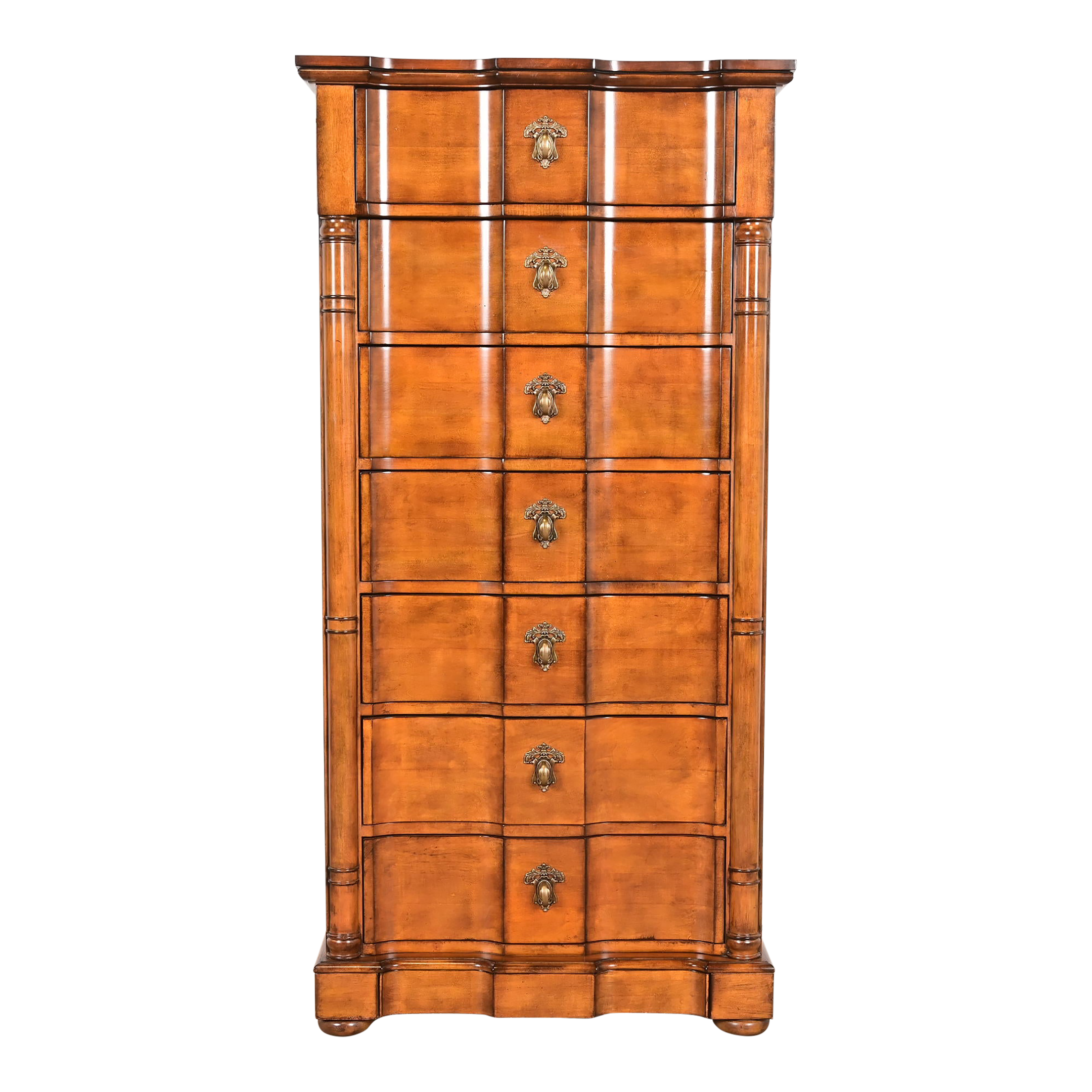 5個口のA♥DREXEL HERITAGE 5個口のA♥DREXEL HERITAGE Drexel Heritage–Hand painted chest 5