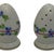 1980s Vintage Herend Blue Garland PBG Hand-Painted Porcelain Salt & Pepper Shakers Pair Models 250 Hungary C. 1980s For Sale - Image 5 of 7