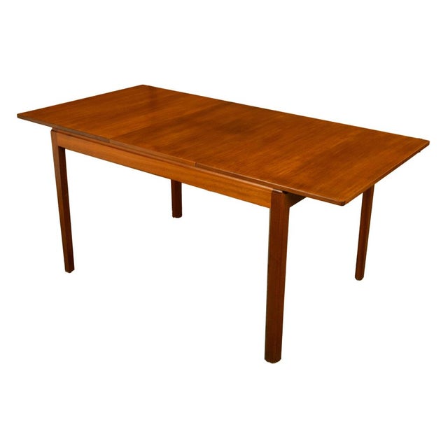 Mid Century Modern Danish Style Teak Extending Dining Table by MacIntosh 1965 For Sale - Image 10 of 13