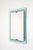 Mid-Century Modern Mid-Century Modern Aquamarine Stained Glass Wall Mirror by Max Ingrand for Fontana Arte, 1950s For Sale - Image 3 of 18