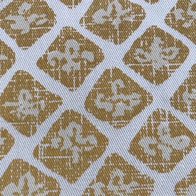 Peter Fasano â€œMoziaâ€  Linen Fabric - 2 1/2 Yards | Chairish