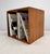 Habitat Mid Century Modern Paul Mayen for Habitat Modular Teak Lp Vinyl Record Storage Box For Sale - Image 4 of 12