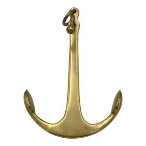 Vintage Ralph Lauren Decorative Nautical Brass Anchor
