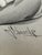 1940s 1940s Original Signed Graphite Illustration of Child Holding Puppy, 10 × 8.5 In. For Sale - Image 5 of 6
