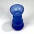 High '80s Frosted Blue & Green Ripply Glass Vase Curation - Group of 5 For Sale - Image 13 of 13