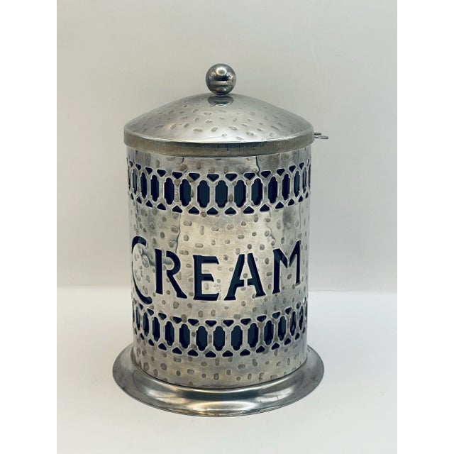 Mid 20th Century Mid 20th Century Silverplate Creamer Jar For Sale - Image 5 of 9