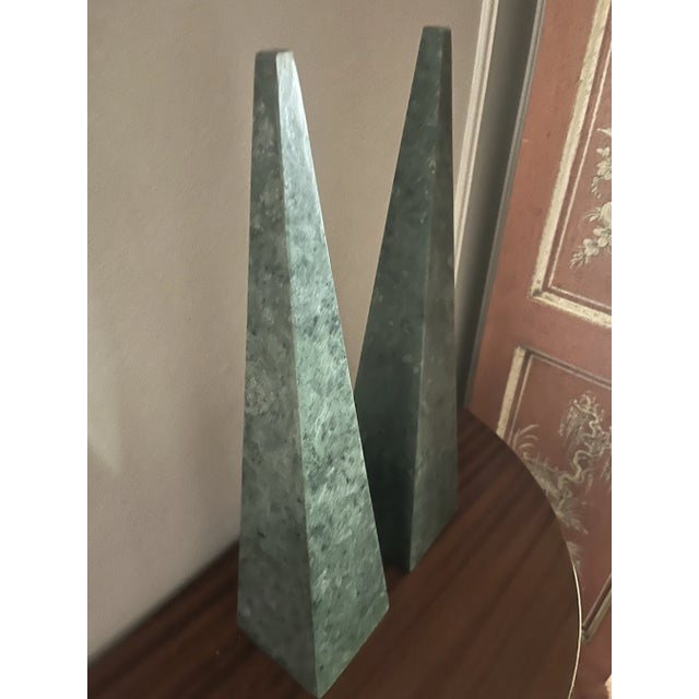 Pair of great condition 1980’s marble sculptures. Pair of vintage finds from Paris flea market two years ago. Great...