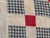 Textile Hand-Stitched American Folk Art Nine Patch Pattern Quilt For Sale - Image 7 of 10