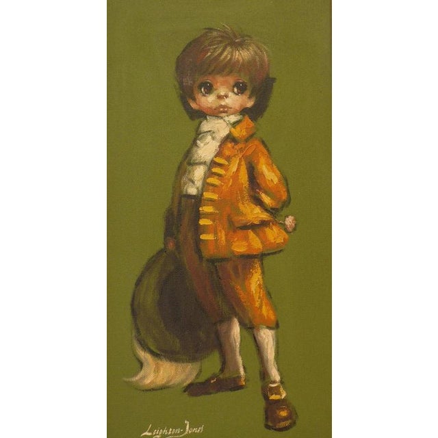 Barry Leighton-Jones, The Little Cavalier, Mid Century, Oil on Board For Sale - Image 13 of 15