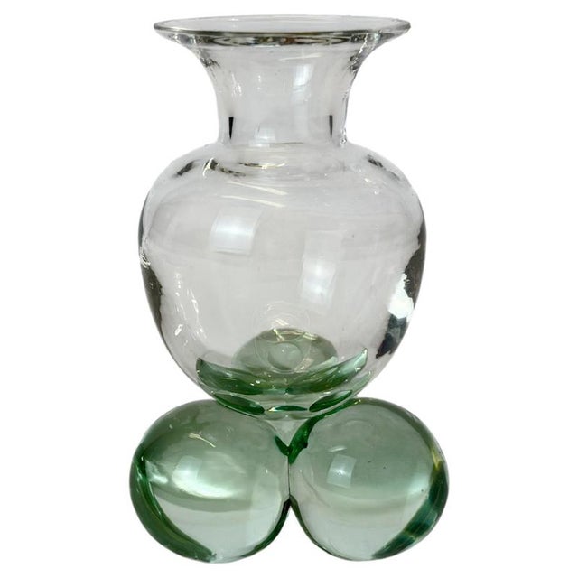 Antique Czech Glass Bud Vase, 1890s For Sale - Image 10 of 10