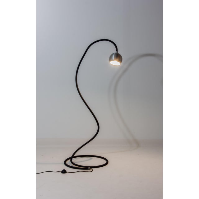 Mid-Century Modern Vintage Serpente Floor Lamp by Valenti, Italy, 1970s For Sale - Image 3 of 11