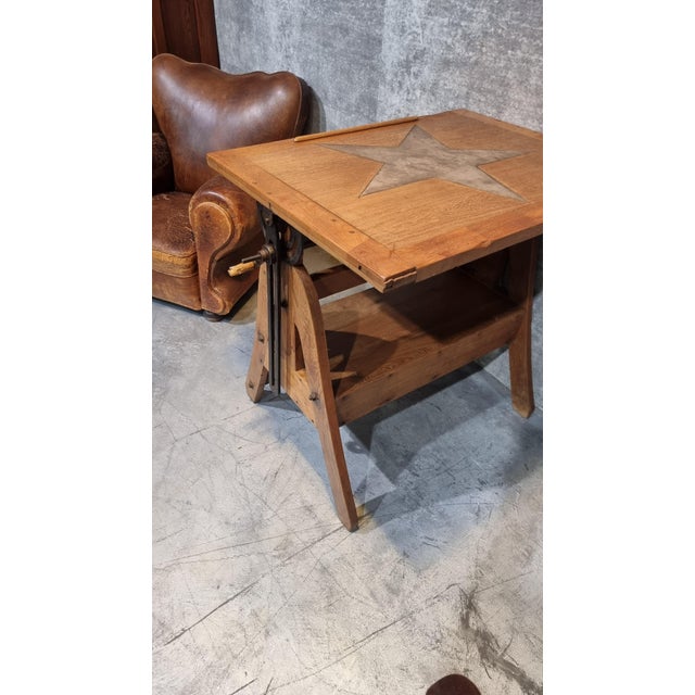 Antique Drafting Table, 1890s For Sale - Image 4 of 18