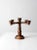 Mid 20th Century Vintage Wooden Candelabra For Sale - Image 5 of 9