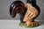 Rustic Rooster in Polychrome Glazed Terracotta, 1930s For Sale - Image 4 of 11