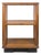 Italian Walnut Open Bookshelf by Anonima Castelli, 1940s For Sale