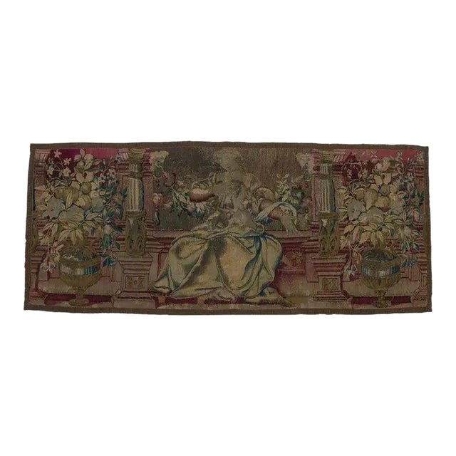 Antique 17th Century Brussels Tapestry For Sale
