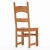 1950s 1950s French Oak & Rush Ladder-Back Dining Chairs - Set of Six For Sale - Image 5 of 7