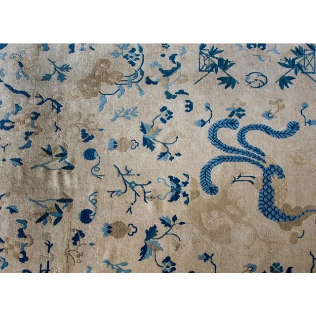 Tribal Late 19th Century Chinese Peking Rug For Sale - Image 3 of 8