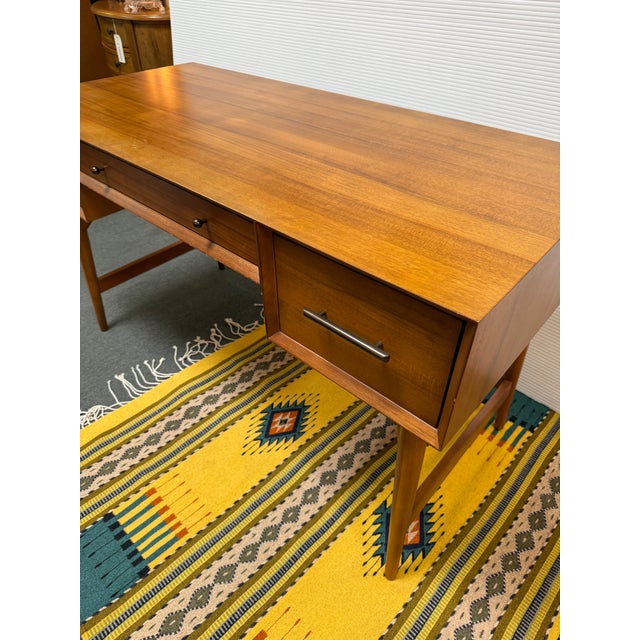 West Elm Mid-Century Desk For Sale - Image 9 of 12