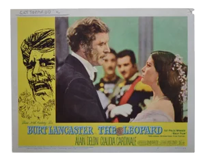 The Leopard aka Gattopardo il Original American Lobby Card of the Movie, 1963