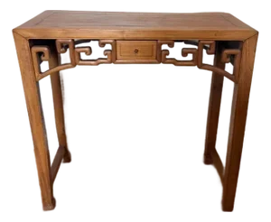 19th C Chinese Elm Altar Table
