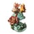 Vintage Shiwan Kiln Glazed Double Fish & Lotus Sculpture / "Abundance" Statue For Sale