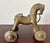 Antique Indian Bronze Temple Toy Horse-Drawn Chariot on Wheels, 19th Century For Sale - Image 4 of 11