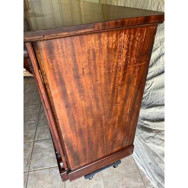 Antique Mahogany Sideboard Buffet For Sale - Image 4 of 17