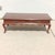 Mid 20th Century Vintage French Country Ethan Allen Cherry Finish Coffee Table With Cabriole Legs For Sale - Image 5 of 14