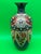 Large Antique Meiji Japanese Cloisonne Dragon Ho-O Phoenix Shield Vase 11.75” For Sale - Image 9 of 11