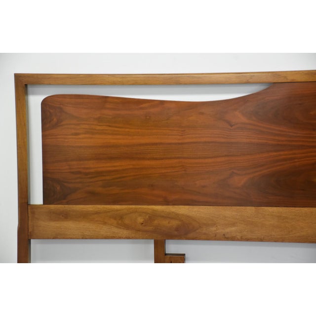 Walnut Queen MCM Headboard Chairish