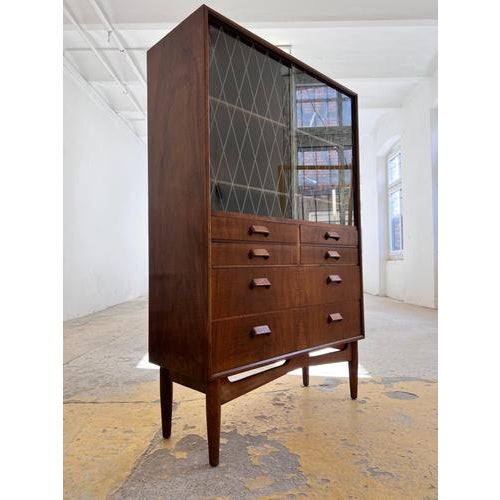 Danish Teak Display Cabinet For Sale - Image 11 of 11