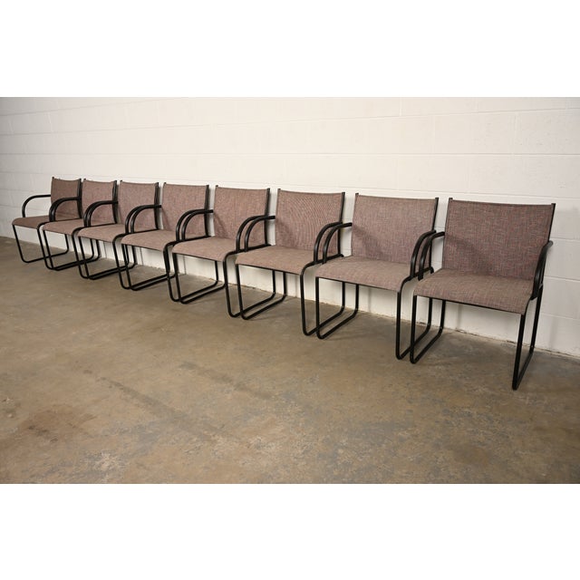 Knoll Richard Schultz for Knoll Modern Model 1407 Armchairs, Set of Eight For Sale - Image 4 of 13