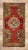 Red Vintage Turkish Yastik Rug - 01'09 X 03'04 For Sale - Image 8 of 8