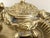 Louis XV Style Napoleon III Double Inkwell on a Chiseled Gilt Bronze Tray For Sale - Image 10 of 11