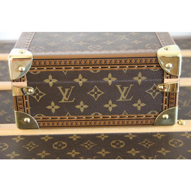 Metal Monogram Canvas Jewelry Box from Louis Vuitton, 2000s For Sale - Image 7 of 18