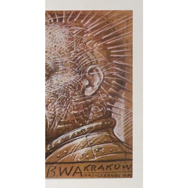 Date: 1985 Size: 26 x 18.5 inches Artist: Starowieyski, Franciszek About the Artist: Franciszek Andrzej Bobola Biberstein-...