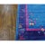 Textile 1920s Blue Field Traditional Floral Antique Chinese Art Deco Knotted Wool Rug For Sale - Image 7 of 7