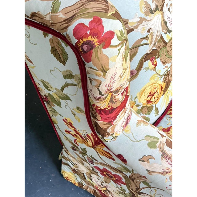 Early 21st Century Vintage High Back Sofa in House of Hackney Chintz For Sale - Image 5 of 17